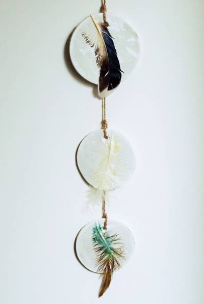 Dekoracja na ścianę boho