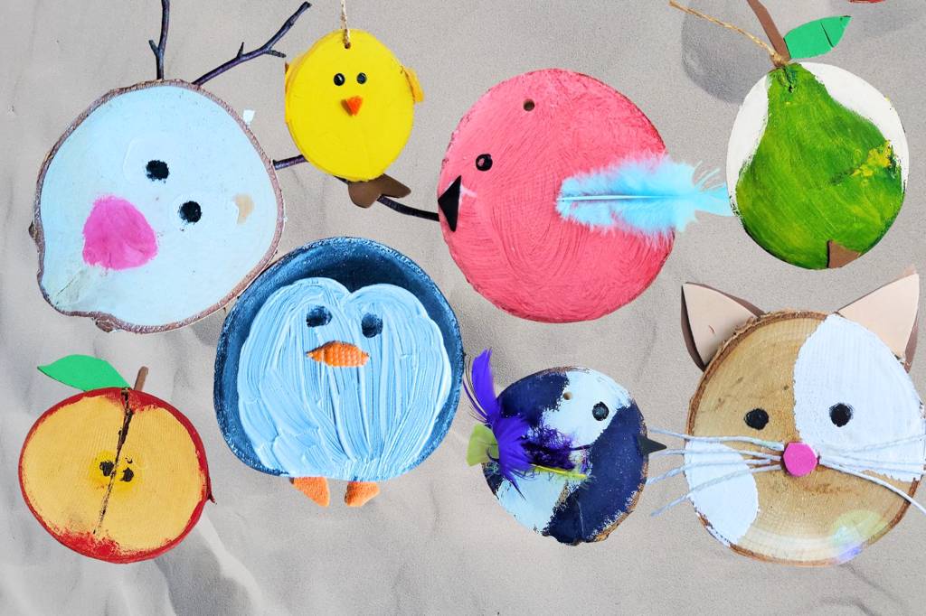 Ozdoby z drewna warsztaty dla dzieci